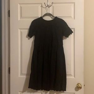 Girls black dress